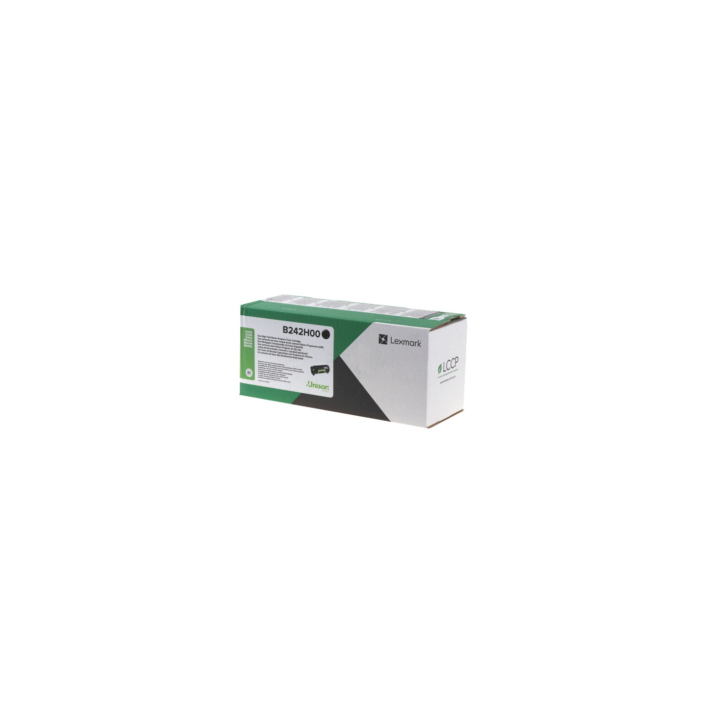 Toner authentique Lexmark B242H00 - noir