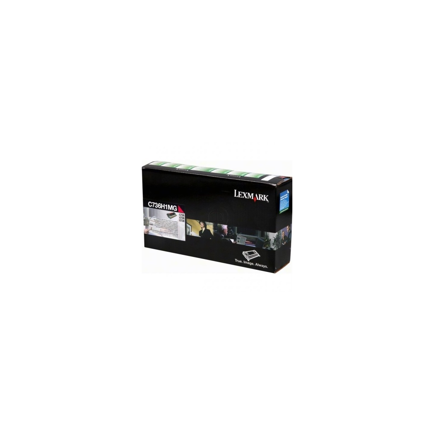 Lexmark 0C736H1MG - Toner authentique RETURN 0C736H1MG - Magenta