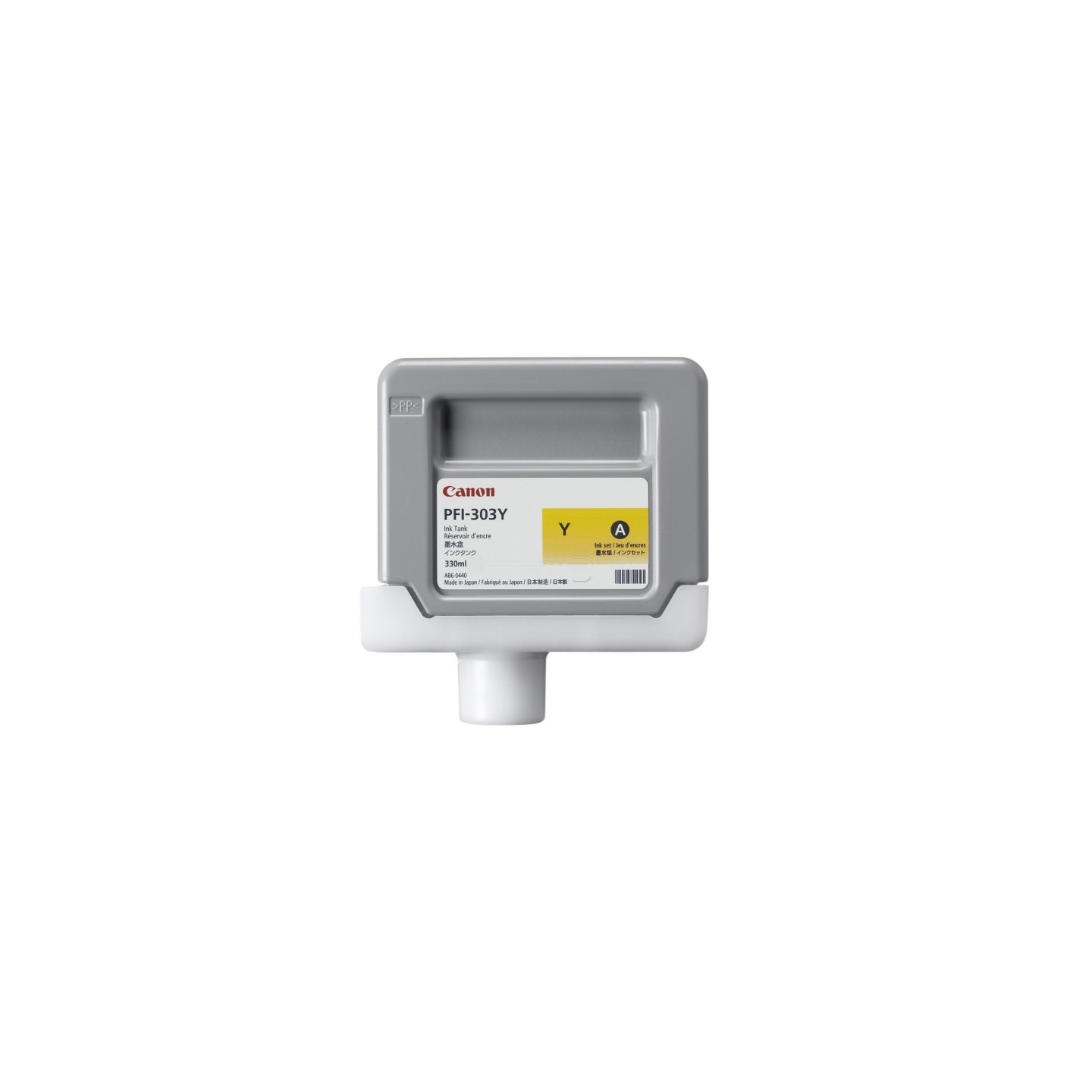 Canon UPFI303Y Cartouche originale 2961B001, PFI303Y - Jaune