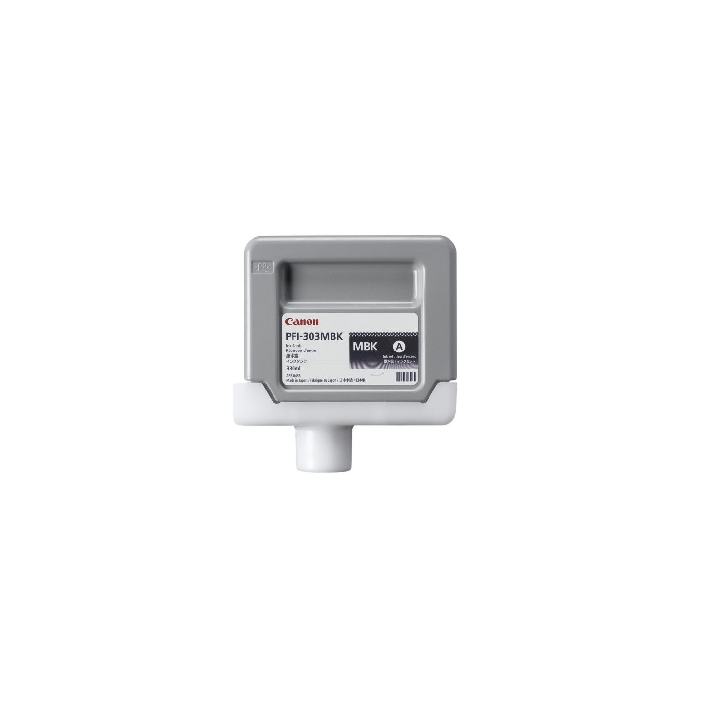 Canon UPFI303MB Cartouche originale 2957B001, PFI303MBK - Noir Mat