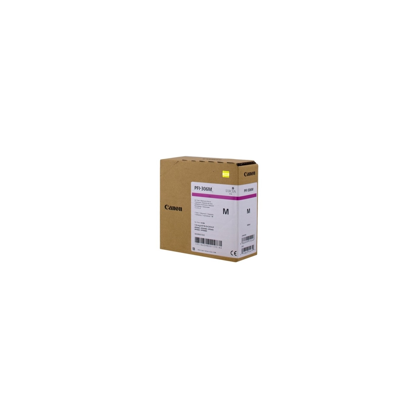Canon UPFI306M Cartouche originale 6659B001, PFI306M - Magenta