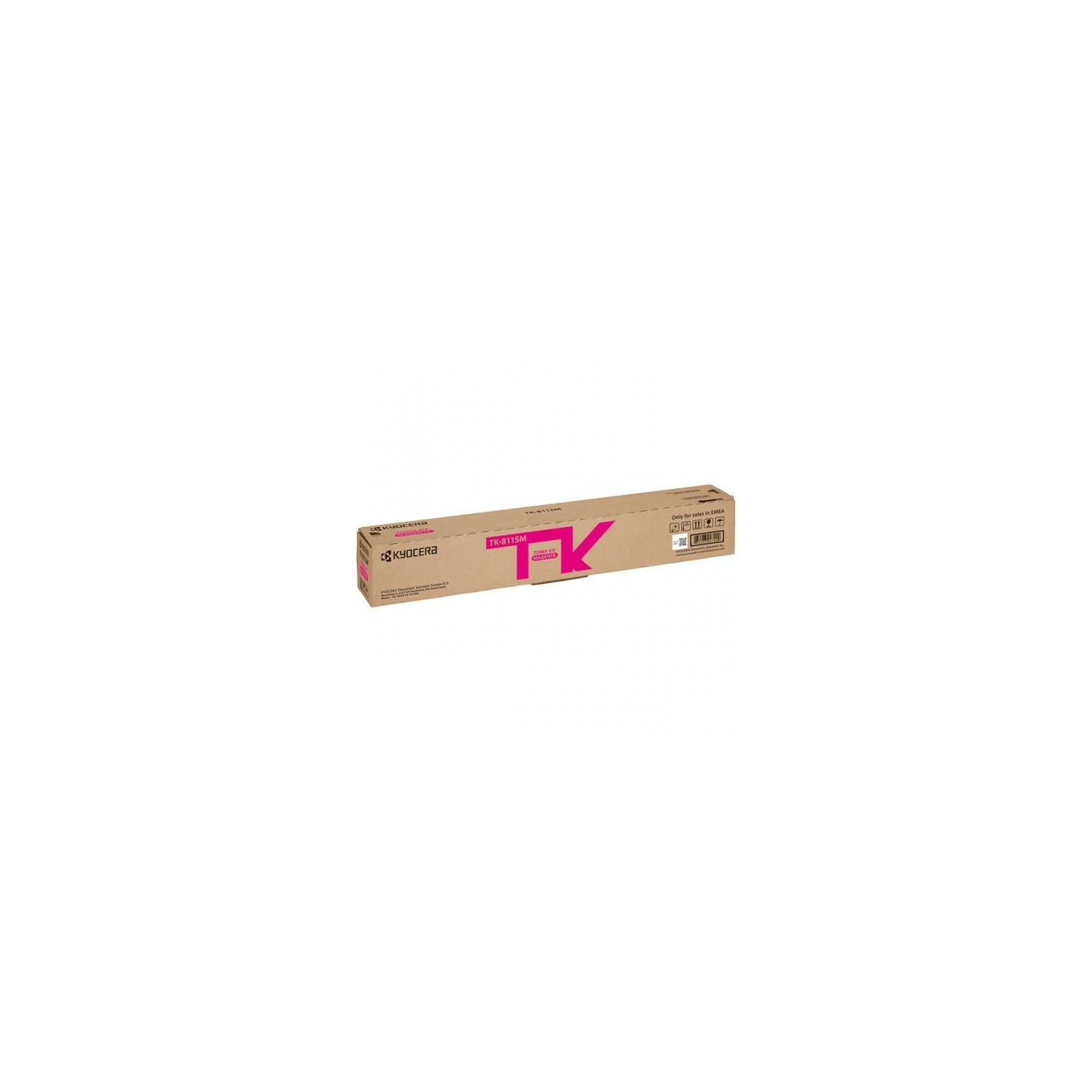 Kyocera Mita TK-8115 - Toner authentique 1T02P3BNL0, TK-8115 - Magenta