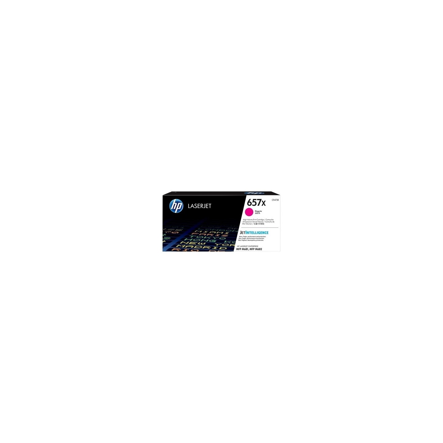 Hp 657X - Toner authentique CF473X, 657X - Magenta