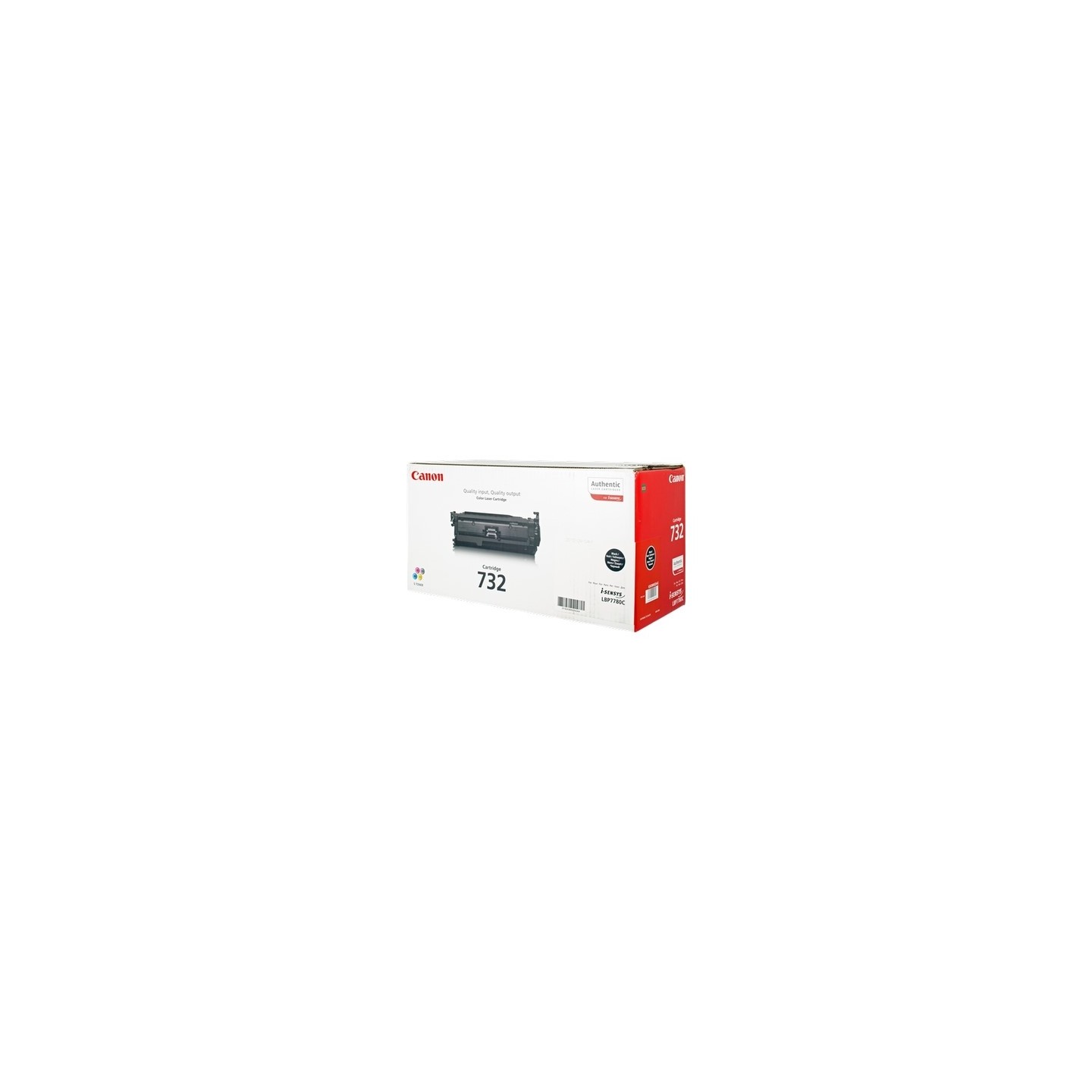 Canon 732 - Toner authentique 732BK, 6263B002 - Black