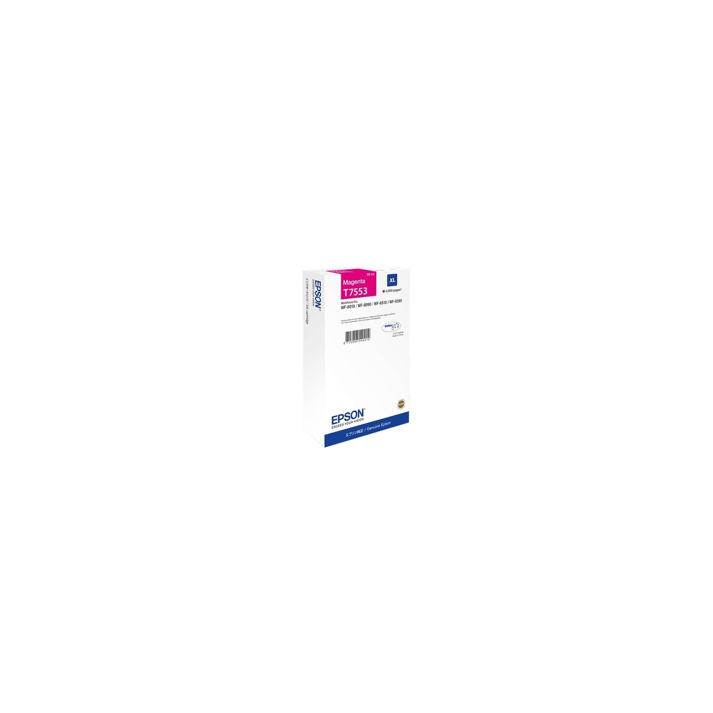 Epson E7553 Cartouche originale C13T755340 - Magenta